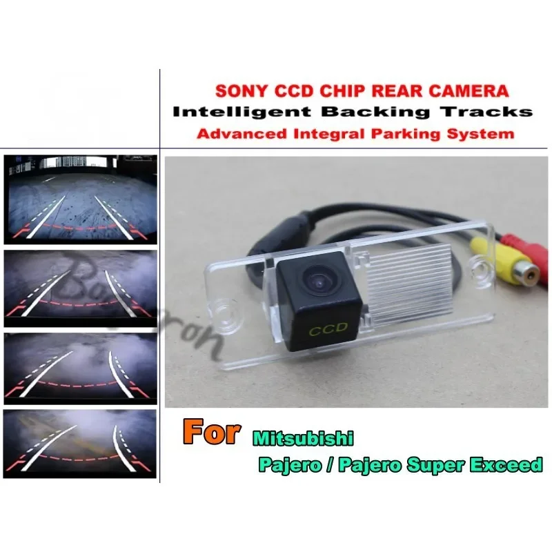 For Mitsubishi Pajero / Pajero Super Exceed Intelligent Car Rear View Camera Tracks Module Rear Camera CCD HD Night Vision