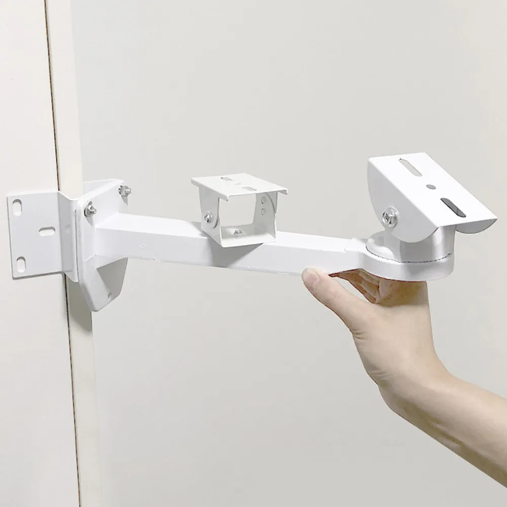 Support d'angle mural Vertical à 90 degrés pour caméra de Surveillance CCTV, Installation de deux caméras de sécurité