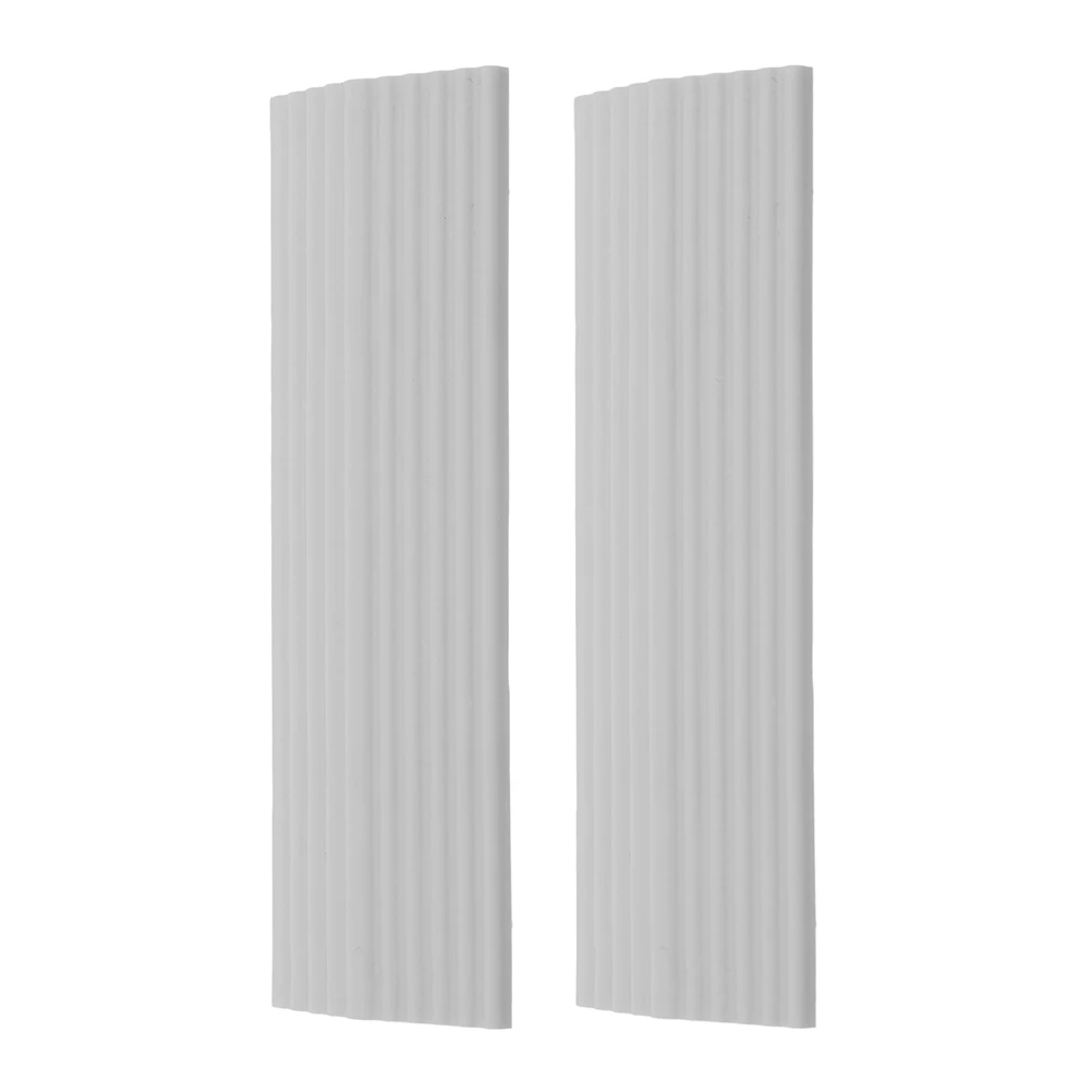 

2pcs Sweeping Robot Climbing Mat Grey Home Slope Ramps Door Step Thresholds Plastic Ramp Mats for Wheelchair Small