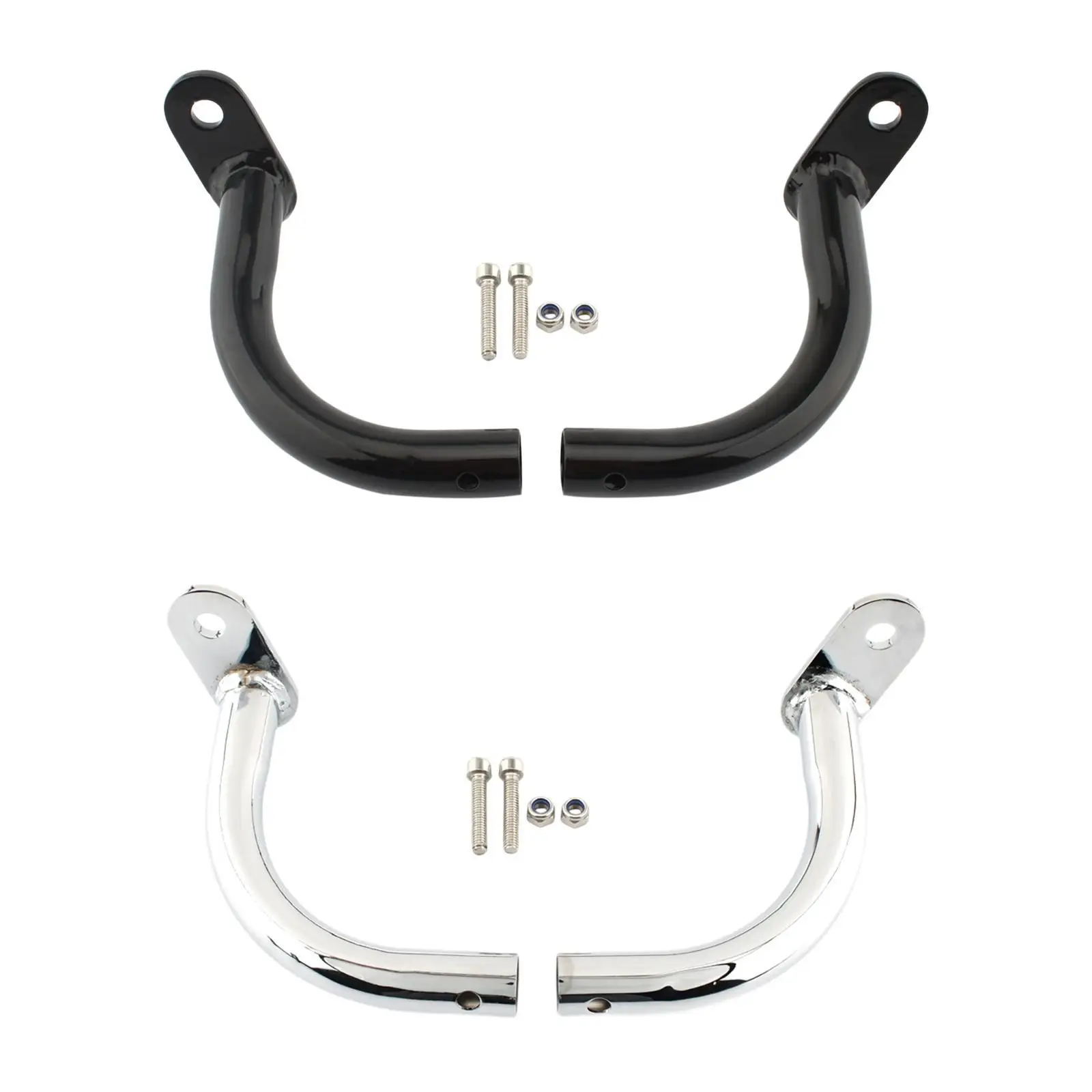 2 Pieces Saddle Bag Guard Support Bracket for Davidson Touring 93-13 Accessories Aluminum Lightweight Simple Installation