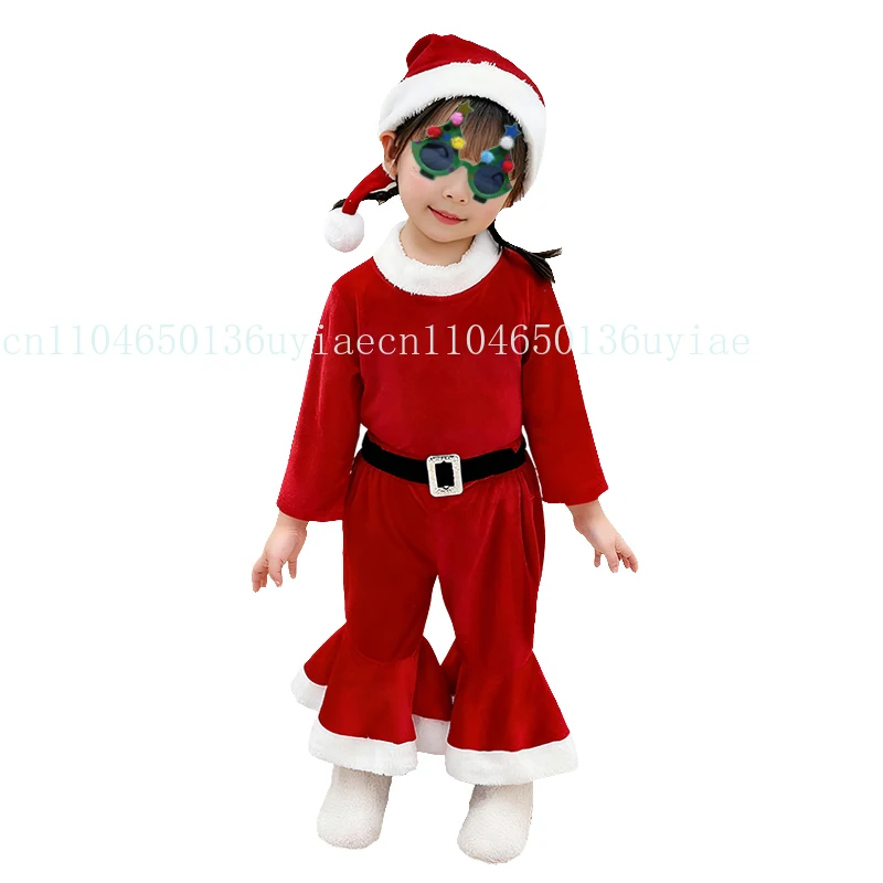 أزياء عيد الميلاد للأطفال، مجموعة أزياء تنكرية للأولاد والبنات، فستان حفلات الكرنفال، مجموعة ملابس عيد الميلاد، هدايا المهرجان