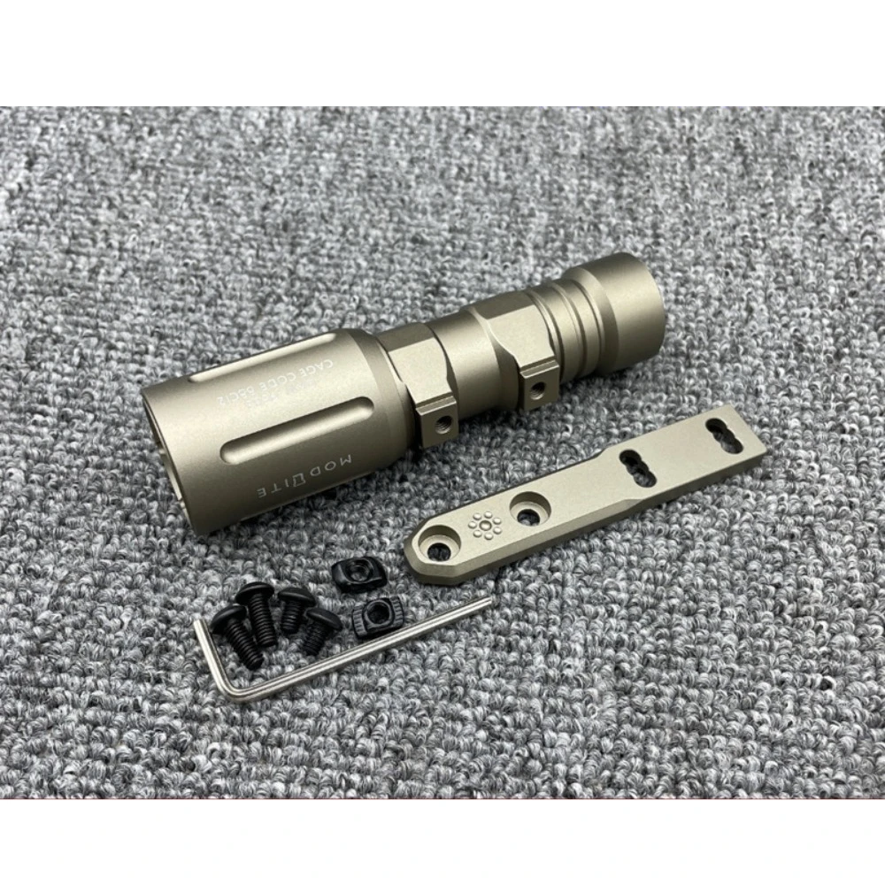 Короткий фонарик Modlite OKW, мощный фонарик OKW, наружное освещение, светодиодная основа с цветком вишни