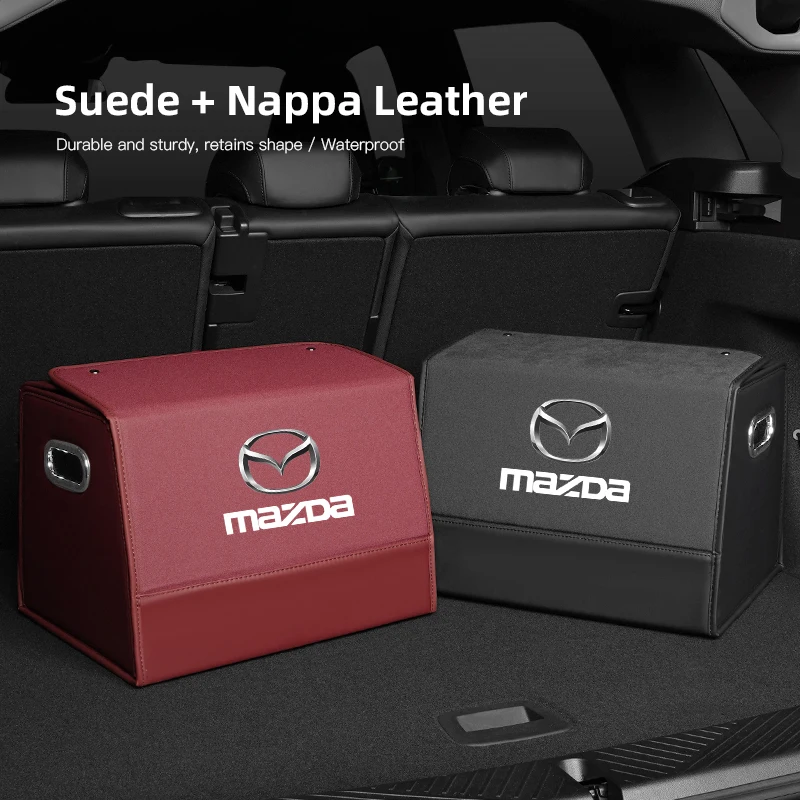 

Car Trunk Storage Box Portable Large Capacity Storage Bag For Mazda 2 6 3 CX5 CX80 CX70 CX90 MX30 CX60 CX50 CX30 BT50 e-TPV CX3