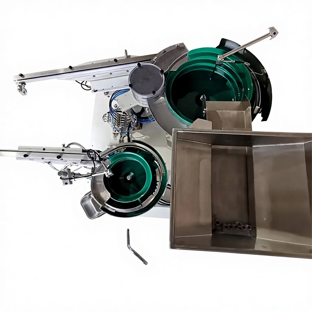 Hot Selling Automatic Vibratory Bowl Hoppers Feeder 220V Vibrating Feeder 1-Year Warranty Featuring Core PLC Bearing Motor
