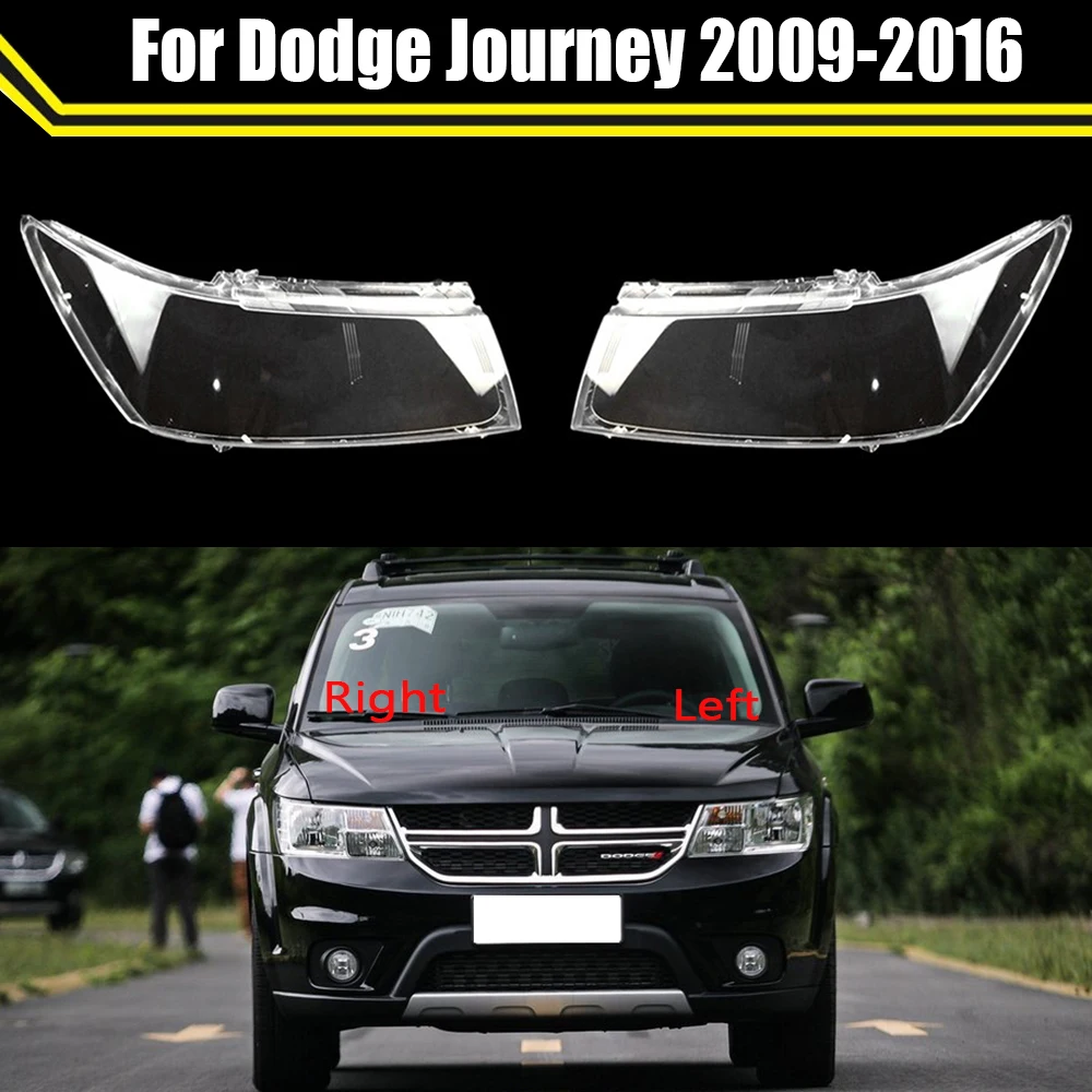 

Headlight Headlamp Light Glass Lens Case Auto Shell Cover Lampshade For Dodge Journey 2009 2010 2011 2012 2013 2014 2015 2016