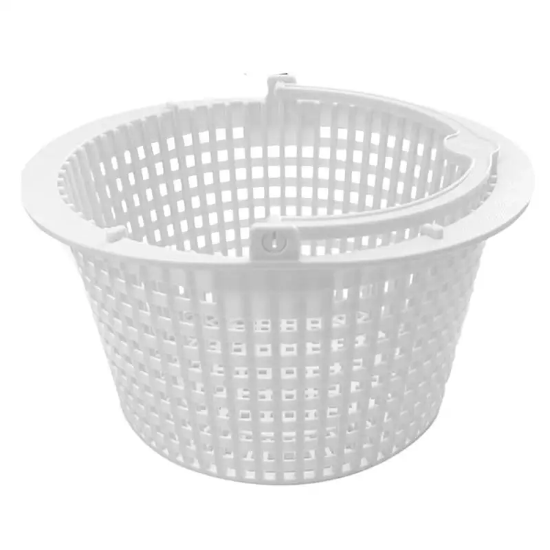 

Pool Skimmer Basket Anti-Clogging Filter Handle Equipped Pool Skimmer Basket for Deribs Leaves Cleaning Pond Skimming Supply