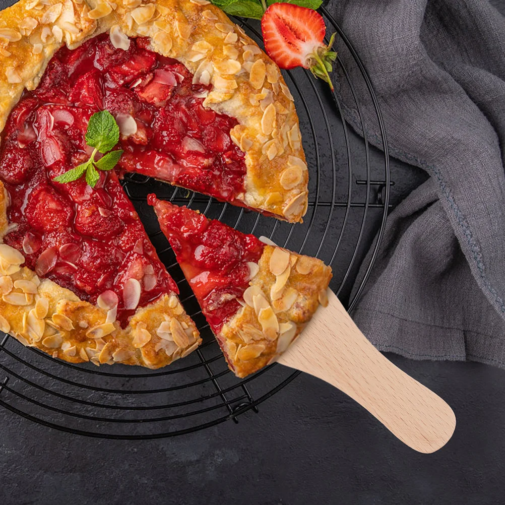 

12Pcs Beech Wood Kitchen Utensil Set Comfortable Grip Spatulas Pizza Turner Baking Scraper Cooking Essentials Cake Mixing Gadget