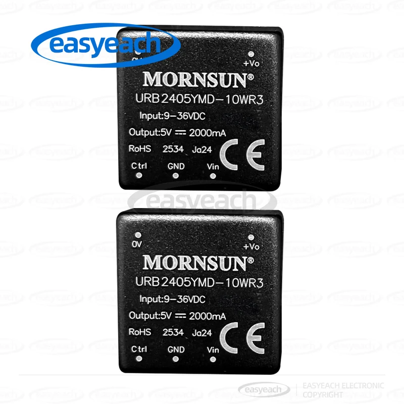 URA2405YMD-10WR3 Isolated Power Module URA2409/2412/2415/2424YMD-10WR3 DC/DC Module Power Supply