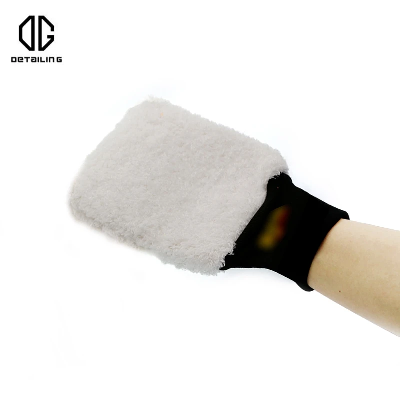 DETAILING Car Washing Glove Plush Wash Mitt Microfiber Ultra Absorbent Cleaning Mitts Auto Wash Accessories Car Cleaning Tools