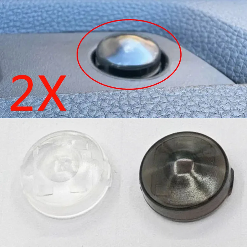 2X For Toyota Sienna RAV4 Highlander Harrier Venza For Lexus  Series Car Headlight Sensor Cover Head Light Sensor Cap Trims