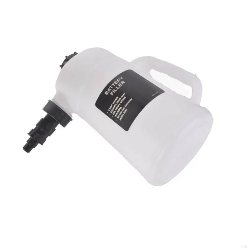77HF يتوقف Auto Auto Battery Divill Jugs Deigns للمياه المقطرة في شاحنات السيارات #3