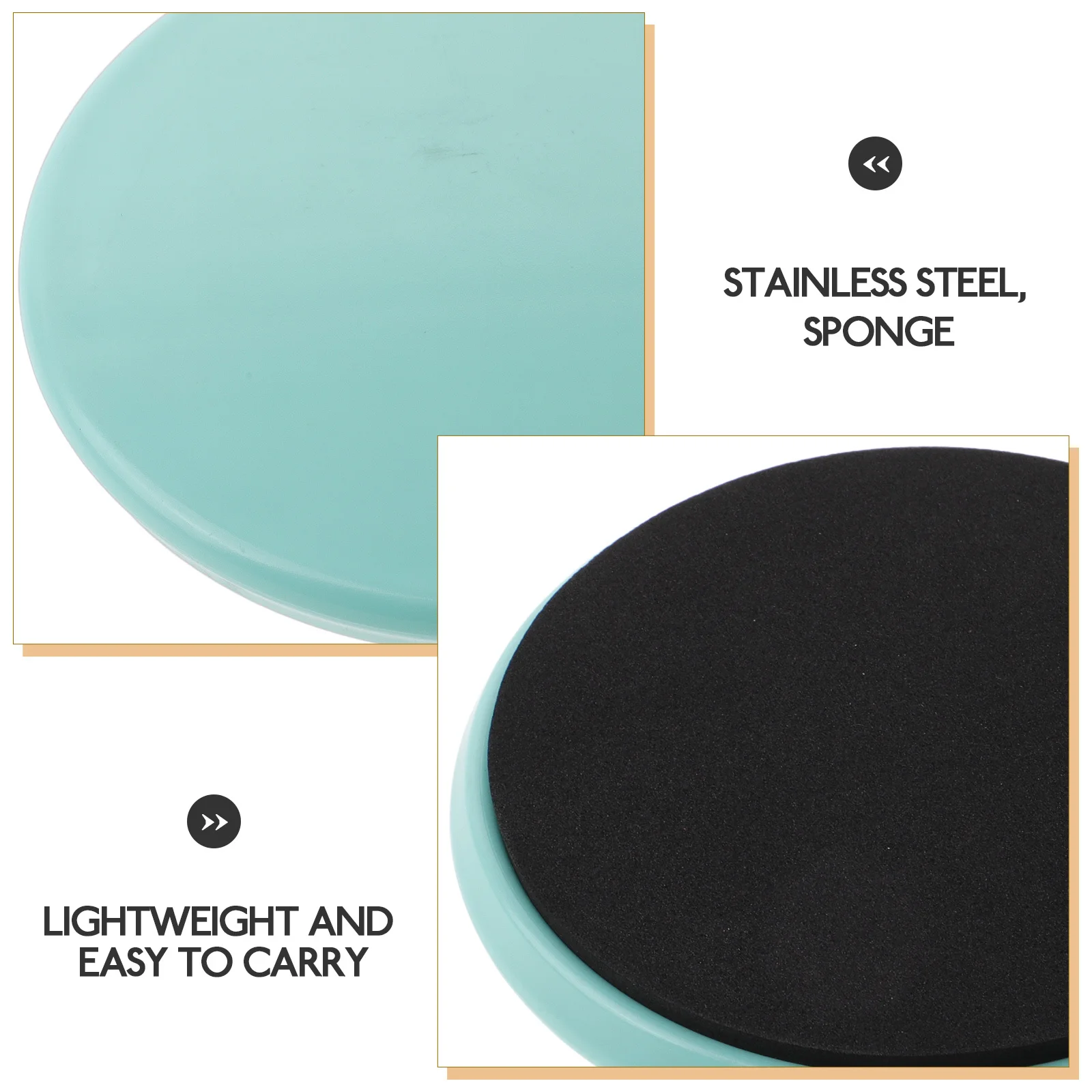 

Round Turn Board Stainless Steel Core For Ballet Dancers Skating Practice Plate Equipment Spinner Board