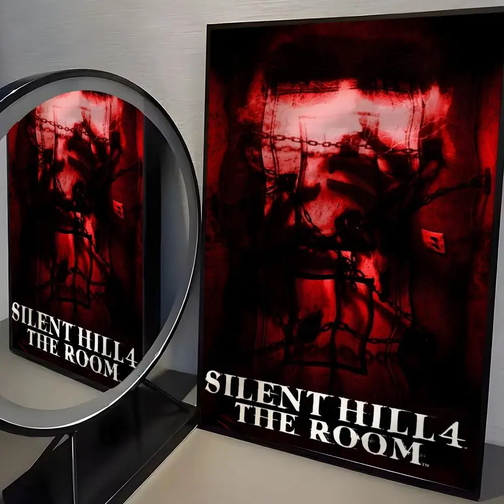 Klassisches Spiel S-Silent Hill 2 Poster, moderne minimalistische Wandkunstdrucke für Schlafzimmer, Wohnzimmer, Heimdekoration, Inneneinrichtung, Geschenk – Detail 13