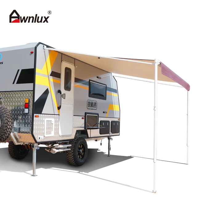 Manual Modular Retractable RV Caravan Awning Sun Shade Caravan Awning For Winter And SummerATV&UTV