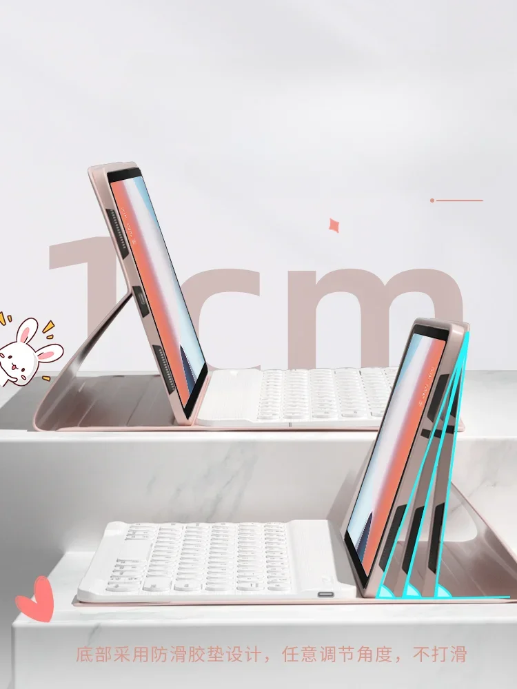 Magnetic Wireless Bluetooth Keyboard Mouse Case for OPPO Pad Air 10.36 Inch 2022 OPD2102A