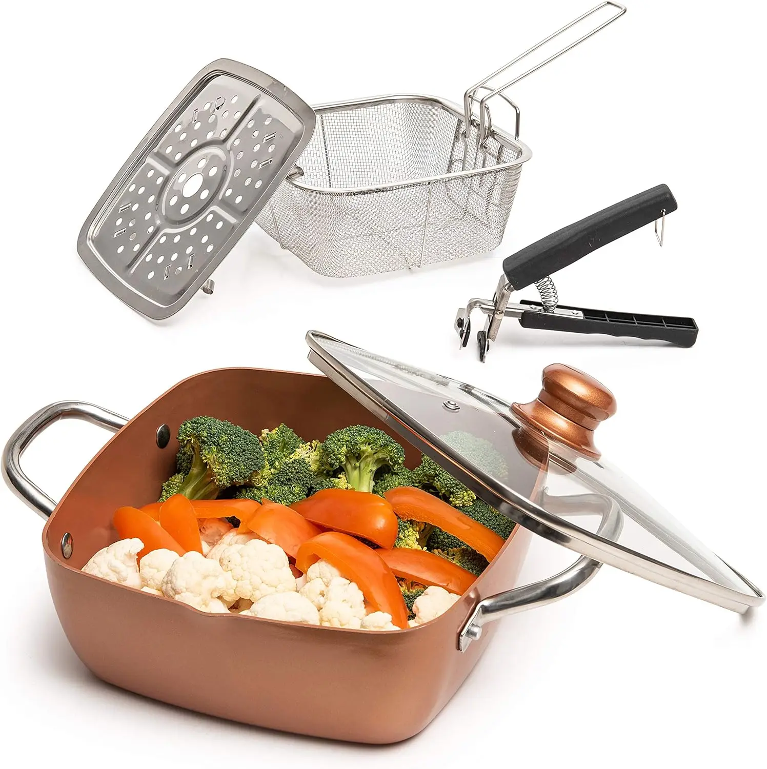 5-Piece Copper Cook…