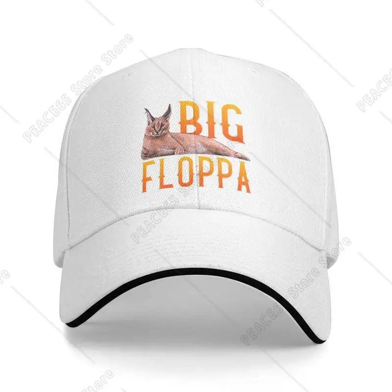 

Personalized Big Floppa Meme Baseball Cap Men Women Breathable Cute Caracal Cat Dad Hat Outdoor