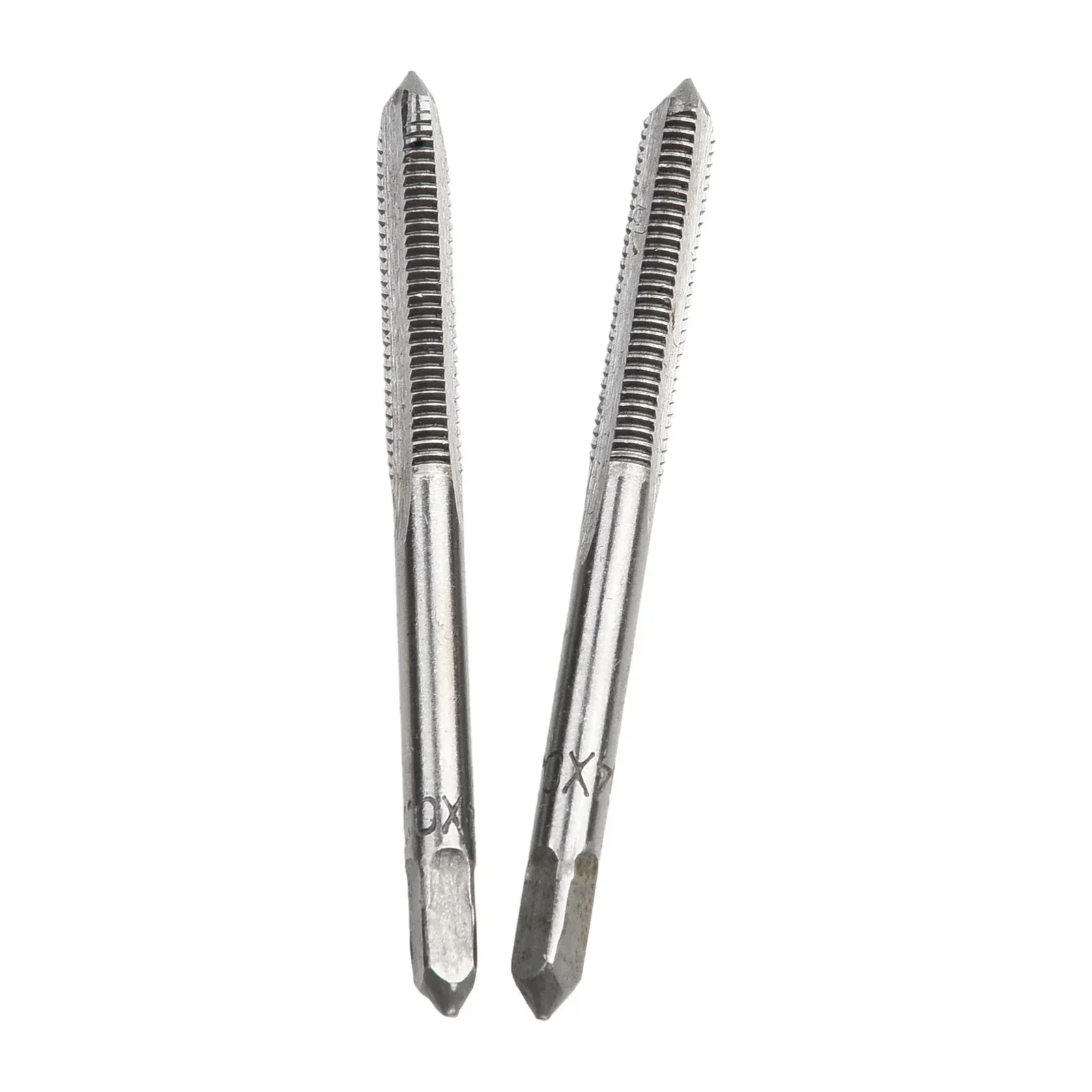 2pc HSS Standard Metric Thread Thread Tap Set M3-M16 Screw Tap Drill Bit Kit Silver Straight Flute Plug Tap Hand Tools Accessory