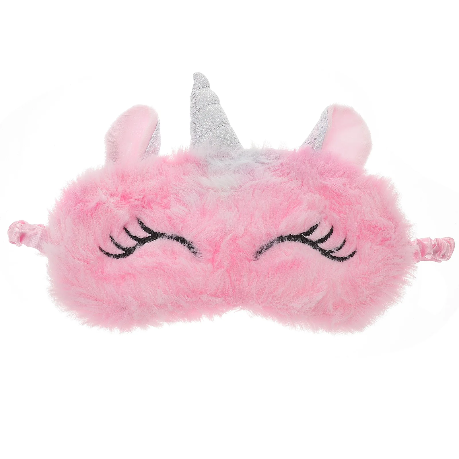 Sleep Masks Cute Animal Eye Shade for Women Girls Plush Rainbow Unicorn Night Blindfold Kids Sleeping Patch Facial