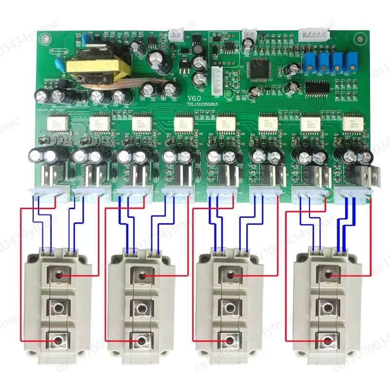 Three‑Phase Four‑Leg Sine Wave IGBT Module Driver Board Industrial Power Inverter Control Board