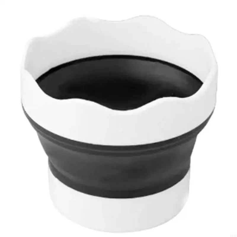 Y5JB قابلة للطي للفرشاة الطلاء كأس غسالة متعددة الأغراض تخزين محمول للفنانين يسافرون لألوان مائية