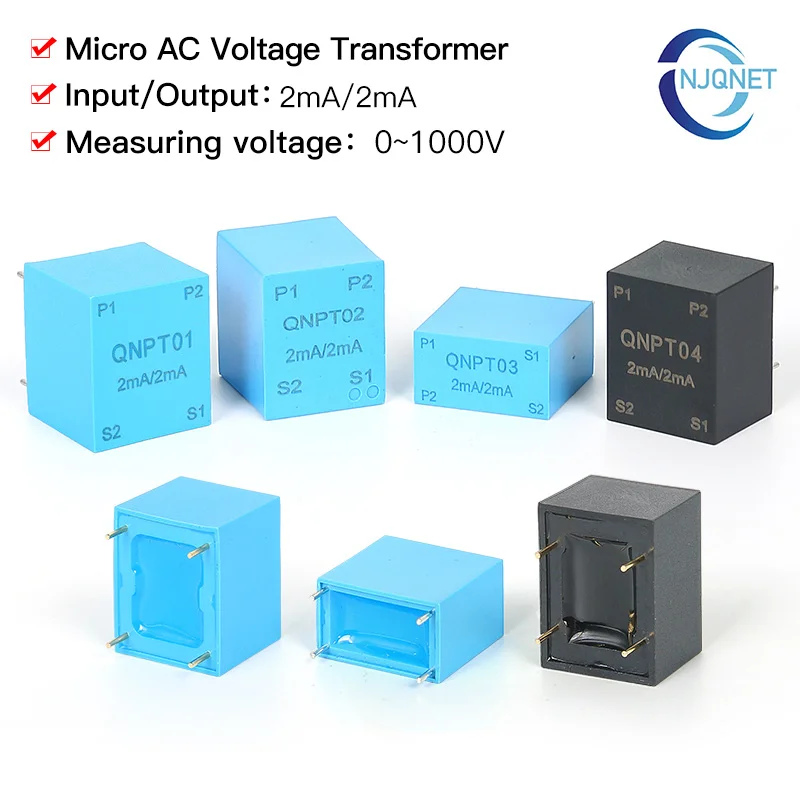 Picture 7: QNPT02 AC Voltage Transformer PCB Micro Precision 2mA 2mA 110V 220V 380V sensor transducer potential transformer current factory
