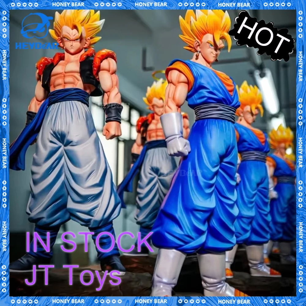 

In Stock 30cm Jt Toys Dragon Ball Anime Figure Gogeta Figurine Vegetto Figures Pvc Collection Statue Model Ornament Toys Gifts