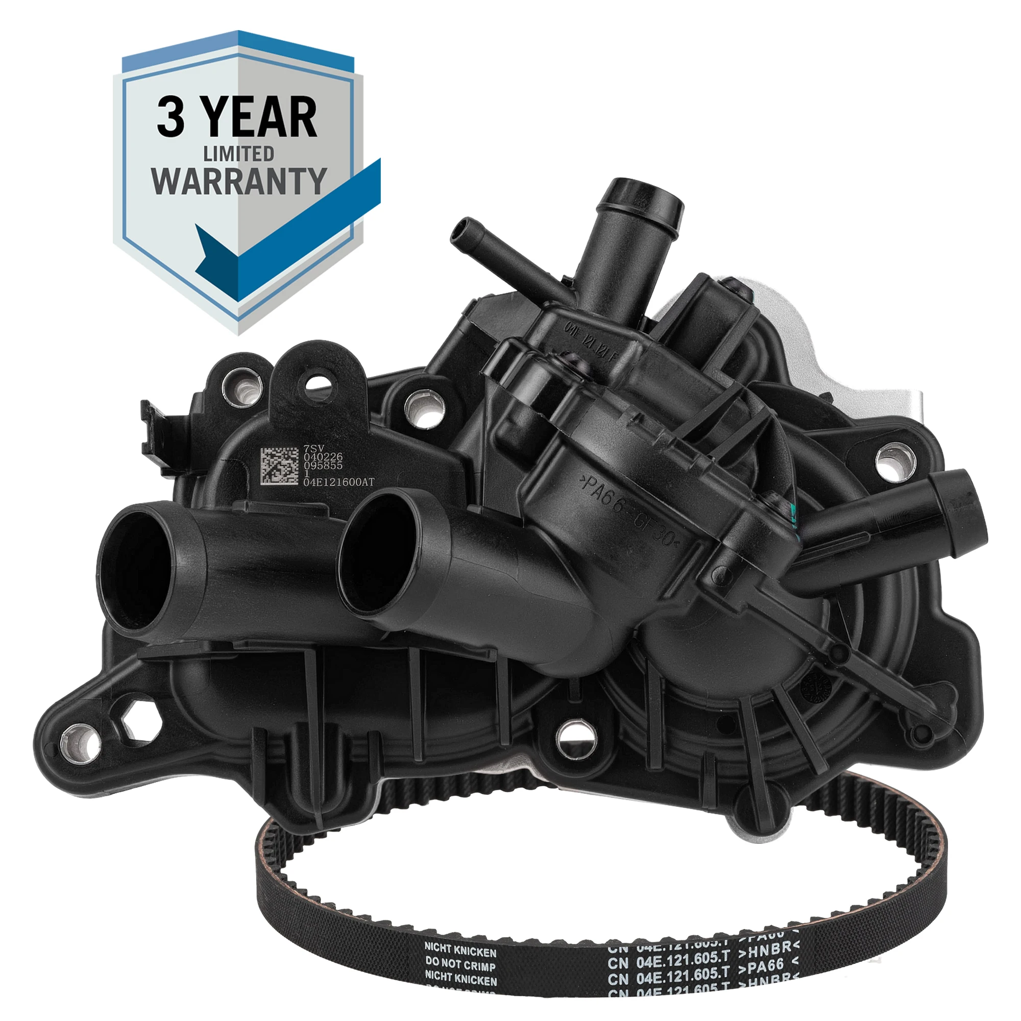 OEM Engine Water Pump Belt 06E121600R For SEAT Alhambra Ateca/SKODA Fabia Karoq Kodiaq