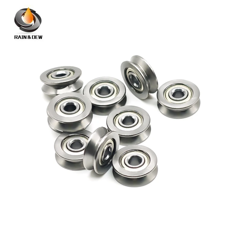 

10P Great Chrome Steel V623ZZ V Groove Sealed 623VV Ball Bearing for ERCF v2 RC1 Klipper Based 3D Printer