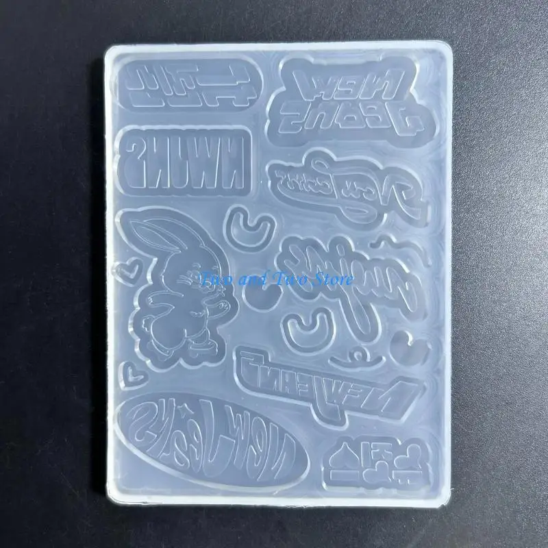 

HX6F Resin Shaker Fillings Molds DIY Epoxy Resin Molds for Quicksand Casting Mold