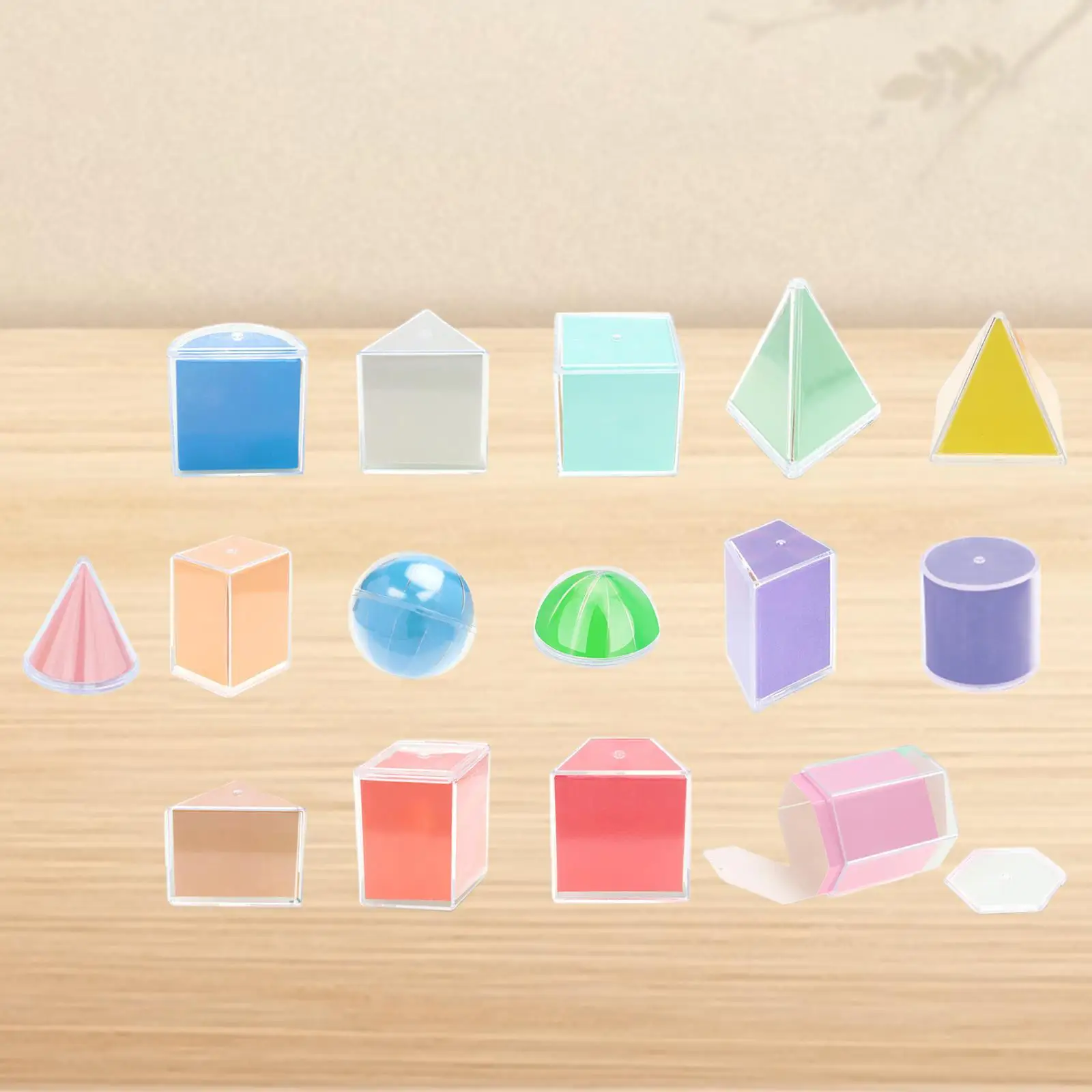 3D Geometric Shapes,3D Shapes Geometric,Montessori Toys,Geometric Shapes