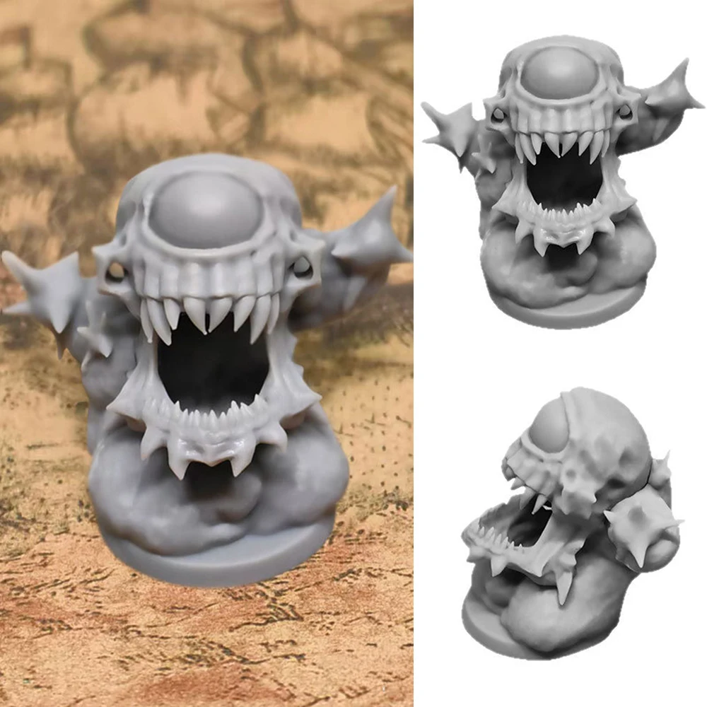 Tyrant of Death DnD Miniature 3D Printed Unpainted Beholder Mini Figure Fantastic Miniatures