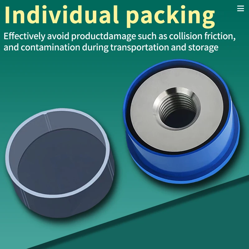 

Набор из 2 калибровочных колец (1*GO+1*NOGO) 6 г, метрические, с мелкой резьбой, для измерения точности резьбы M16-M26, шаги 1.5, 1.25, 0.75, 1.0