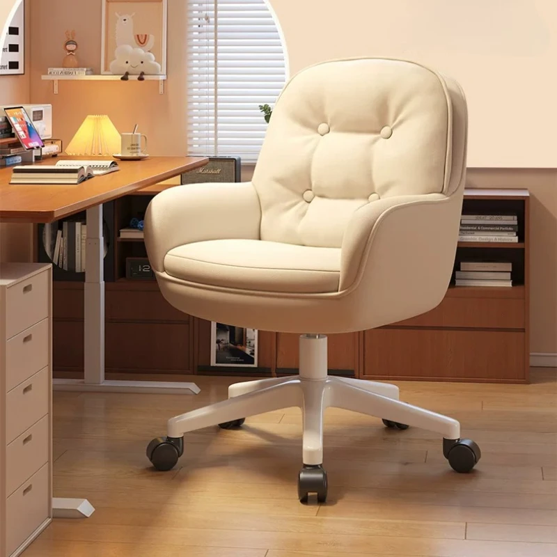 High Back Luxury Recliner Office Chair Rolling Living Room Ergonomic Office Chair Computer Salon Silla Escritorio Furniture