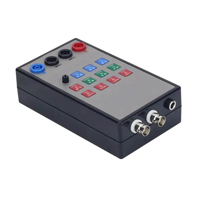 HLZS-US Plug Professional Handheld VI Curve Tester W/Plastic Shell Two-Channel Input Display Three-Frequency Functionality