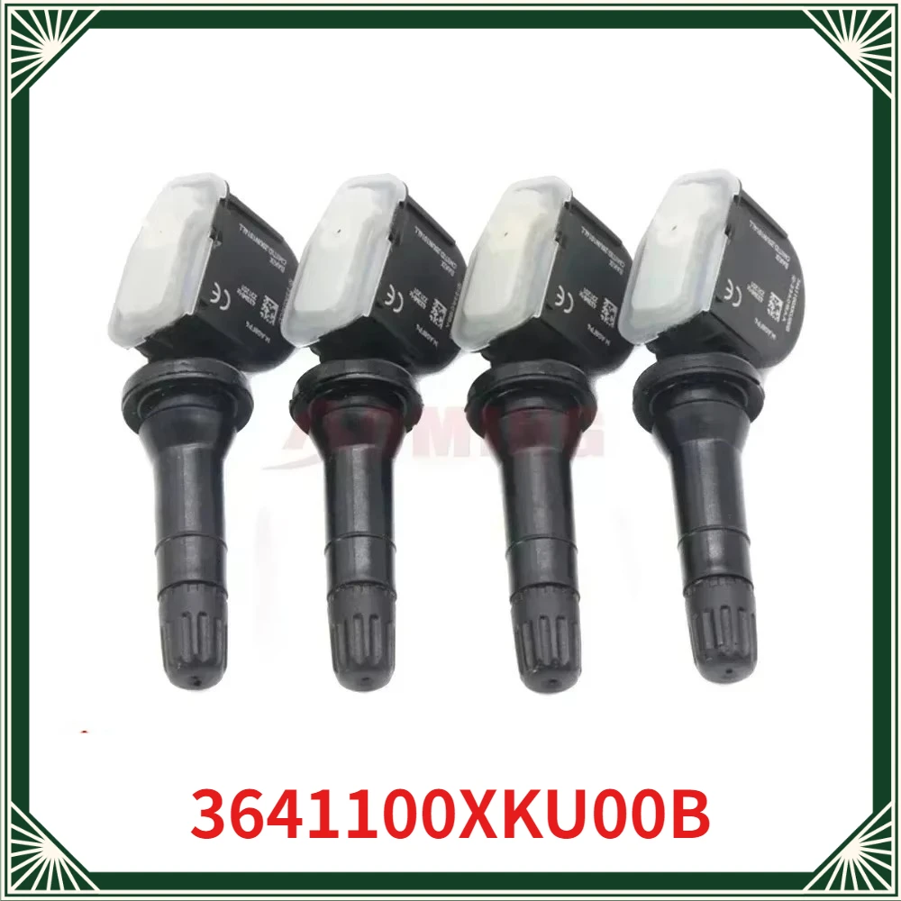 3641100XKU00B 433MHz 4PCS New Car TPMS Tire Pressure Sensor For Great Wall Teng wing C30 EV Wingle 5 6 7 7EV Yema Borjun Haval