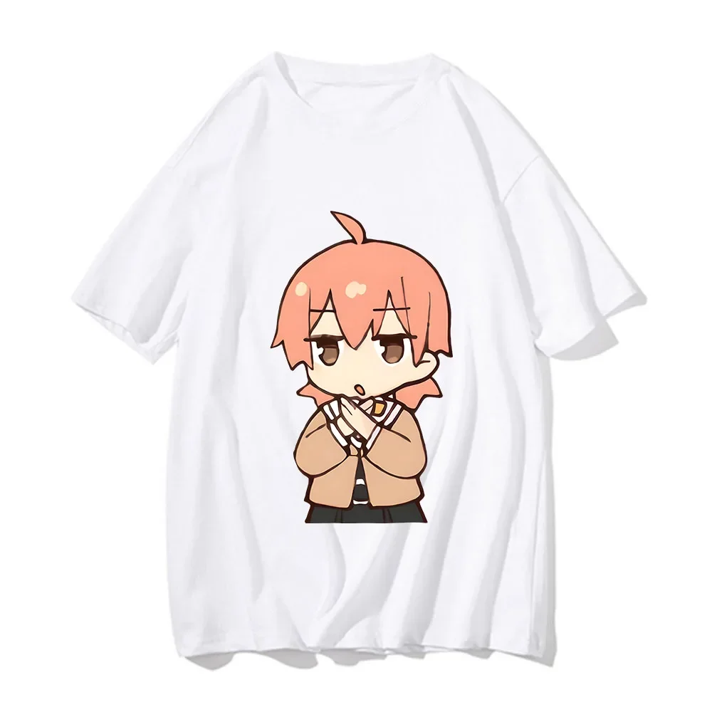 Bloom Into You Hip Hop T-Shirt Men Streetwear Kawaii Printed T Shirt 2023 Male Harajuku Cotton Regular Short Sleeve Tshirt Tops image 2