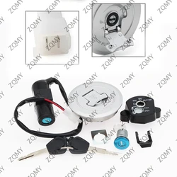 1set Motorbike Ignition Switch Fuel Gas Cap Seat Lock Key Set For Honda CBR125 CBR 150R 125R 125 RT/RS/RF Ignitions Accessories