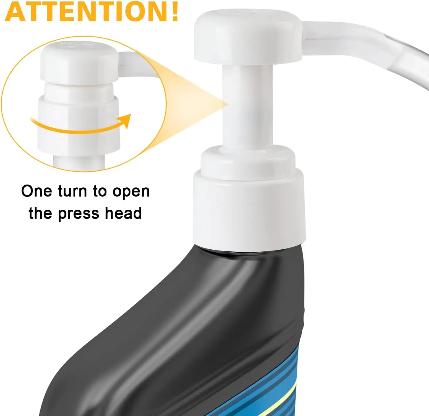 Перекачивающее масло для ручного насоса, трансмиссионное масло и дифференциальное жидкости Подходит для крышек бутылок емкостью 28 мм (не для литров с красной линией)