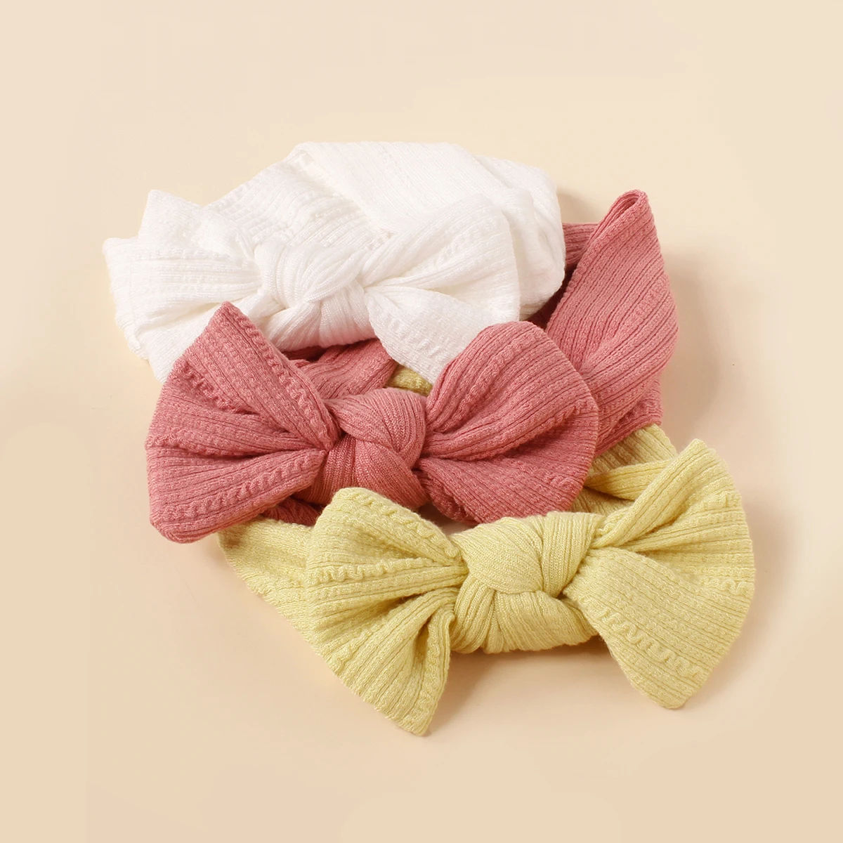 1pc Fashion Baby Rib Headband Cotton Newborn Solid Elastic Hairbands Toddler Girls Headwear Newborn Kids Diy Hair Accessories