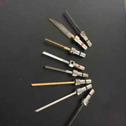 8pcs Jewelry Tool Engraving Cutting Bits for Pneumatic Impact Engraving Machine top quality
