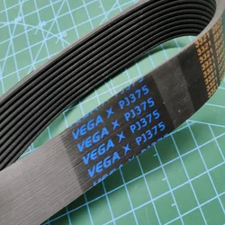 10PJ375 Drive belt Rubber Multi Groove Belt for Bostitch Air Compressor