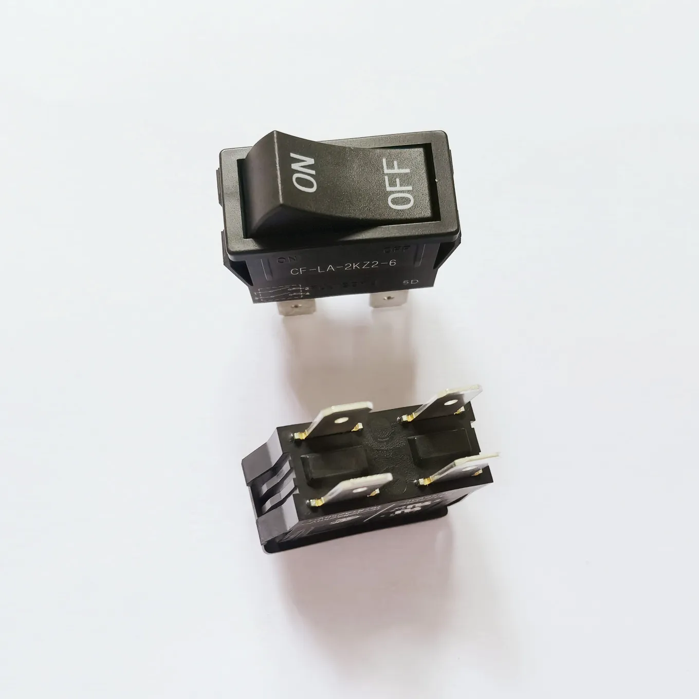 Original new 100% CF-LA-2KZ2-6 high current rocker switch 16A250V 4pin 2gear power switch RS1