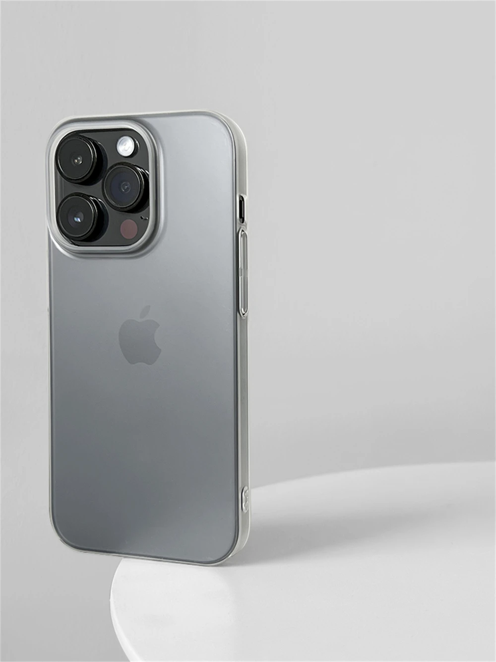 0,7 mm ultradünne, sandgestrahlte, mattierte Hart-PC-Hülle für iPhone 18 17 16 Pro Max 15 14 Plus 13 12, einfache transparente Abdeckung – Detail 1