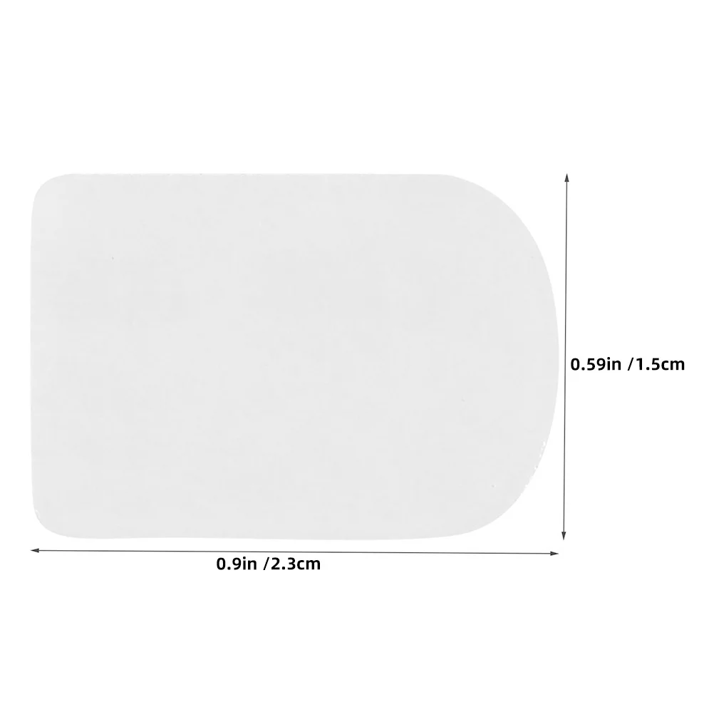 

80Pcs Clear Silicone Mouthpiece Cushions 0.8mm Thick Universal Fit for Alto Tenor Sax Clarinet Pad Protector Smooth Playing