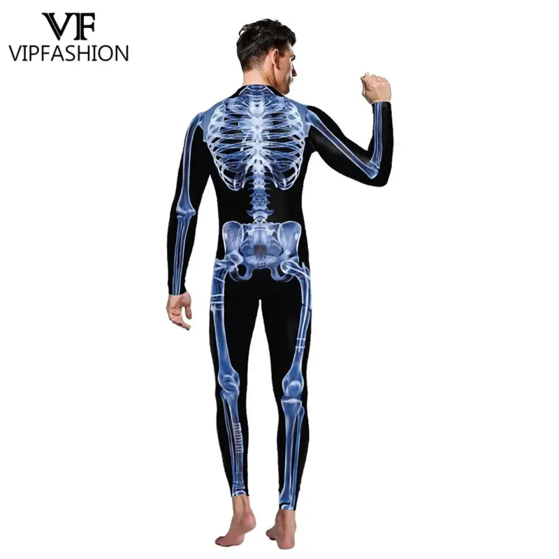 VIP FASHION-Combinaison Seton de Modules Bl192.pour Homme et Femme, Costume d'Halloween, Combinaison de Batterie Zentai de Carnaval, Tenue de ixEffrayante, Vêtements de Pourim