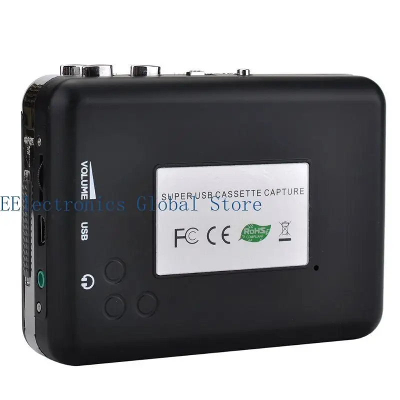 462B Cassette Tape to Digital MP3 Converter for Laptops and Computers