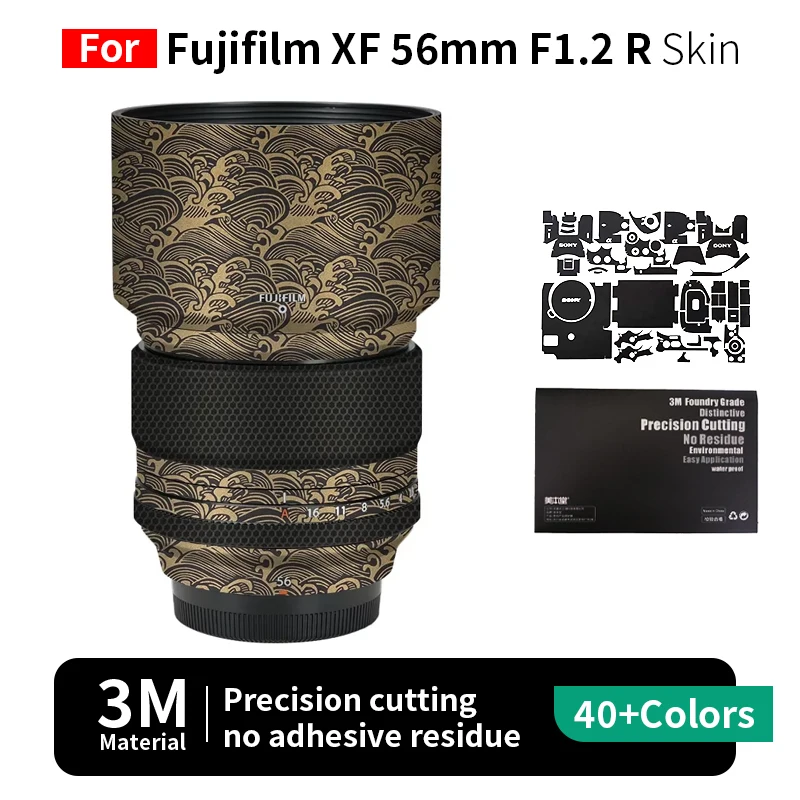 

Защитная пленка для объектива Fujifilm XF 56mm f/1.2 R, наклейка на объектив, устойчивая к царапинам, полная защита