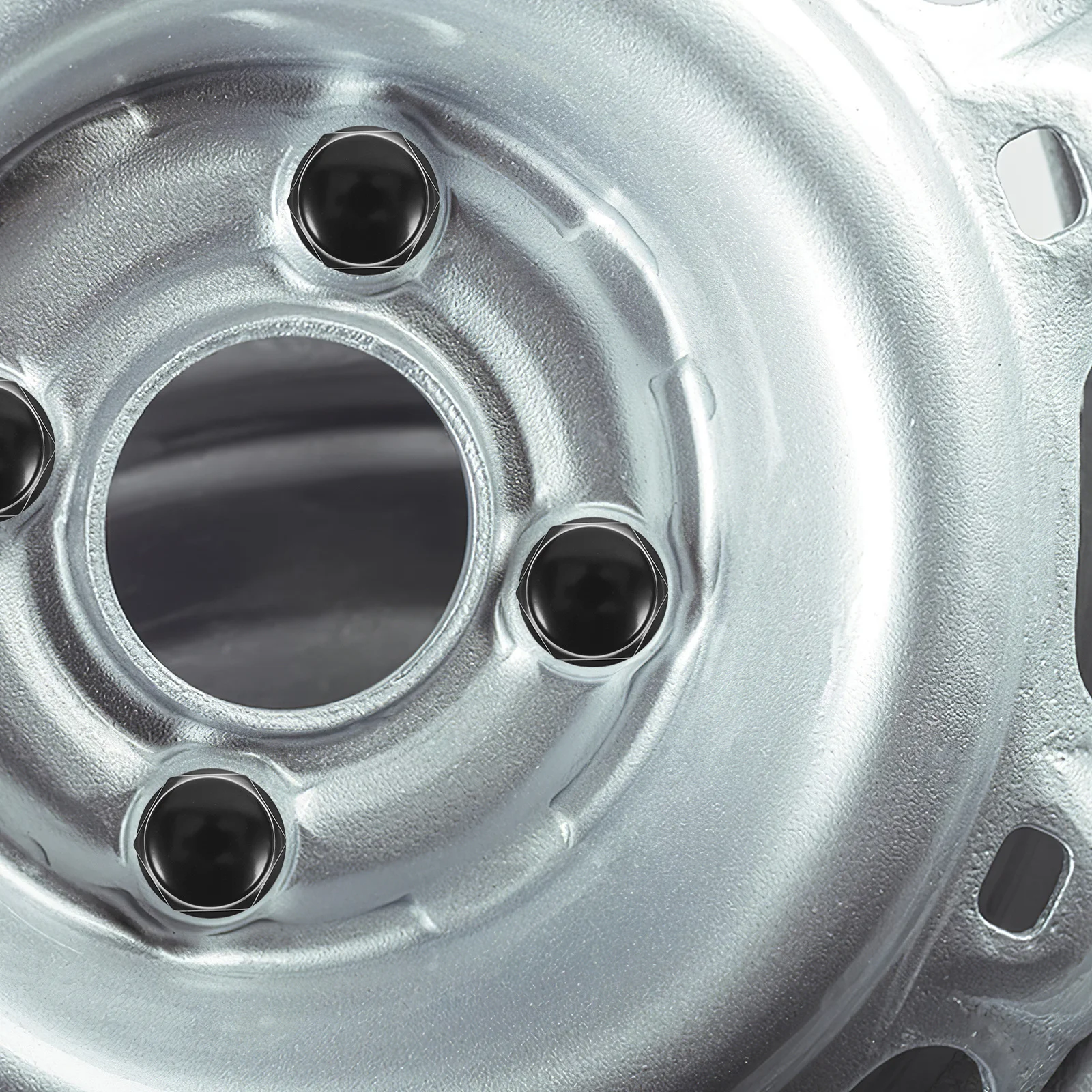 

10pcs Chrome Plated Lug Nut Covers Durable Rust Resistant For Car Wheel Truck Wheel Fitment Tool Exterior Accessories