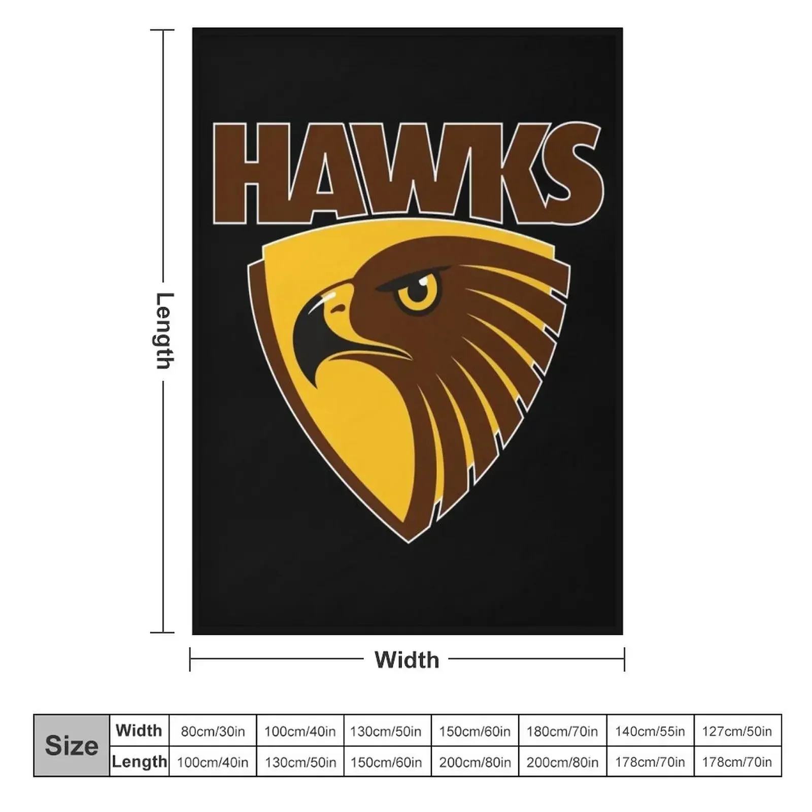 Hawk and Shield Throw Blanket Stuffeds Sofa Quilt Plaid Baby Blankets